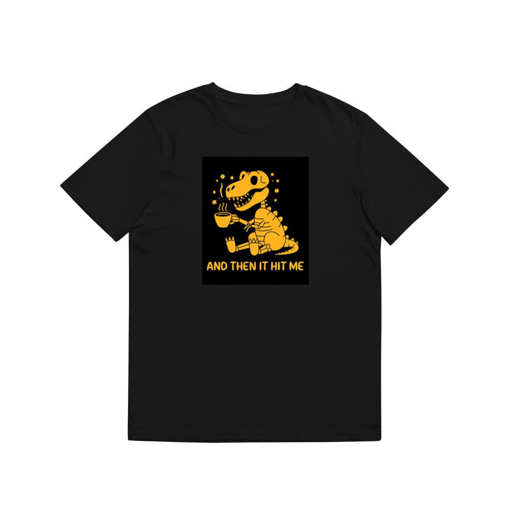 A Dinosaur's Coffee-Fueled Epiphany T-Shirts